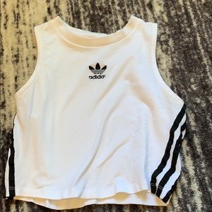 adidas cropped tank